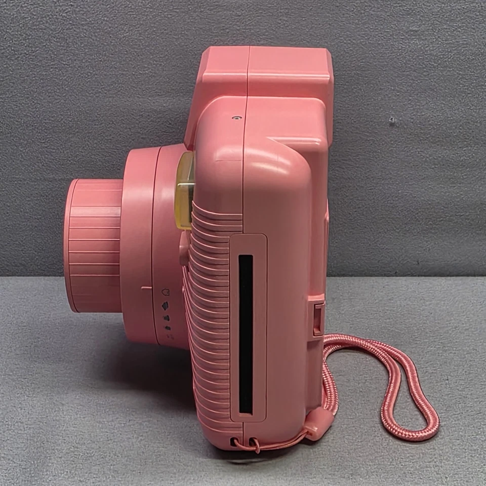 Fuji Instax Type Sharper Image Instant Camera Uses Fuji Mini Film Bubblegum Pink - Image 3 of 4