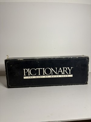 Pictionary 1987 Brettspiel Parker Vintage Quick Draw Scharaden B