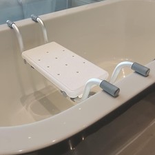 Image of Shower Bath Seat Non-Slip Chair Stool Bench Safe Adjustable For Disabled Elder