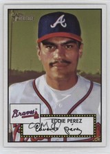 2001 Topps Heritage Eddie Perez #25 0t2