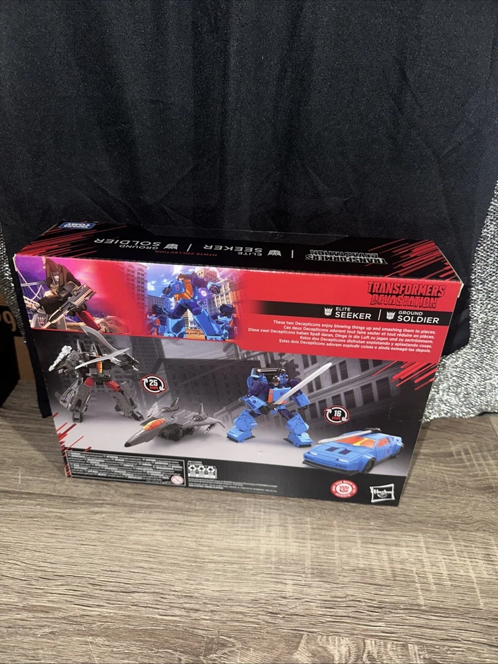 Transformers Studio Series Devastation ELITE SEEKER GROUND SOLDIER 2pack IN USA - Image 4 of 4