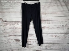 JIL SANDER Women's Navy Blue Wool Lightweight Dress Pants- SZ 44