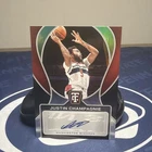2025 Panini Totally Certified Rookie Auto Justin Champagnie Wizards TCS-JUS (15)