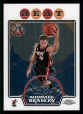 2008-09 Topps Chrome #182 Michael Beasley RC