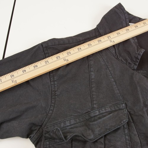 Mono para mujer Alex Mill Expedition recortado Tencel mezcla de algodón sarga negra S - Imagen 11 de 16
