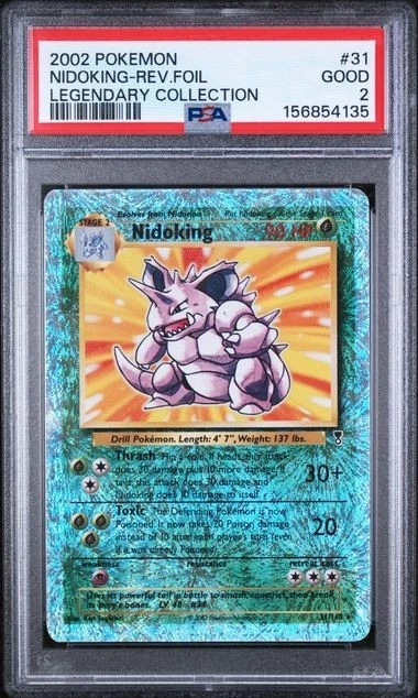 25+ Pokémon PSA Individual Legendary Collection Trading Cards for