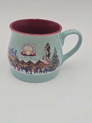 2023 0,2 L chriskindlemarket chicago Hot Chocolate Cocoa mug Mint Green Color !!