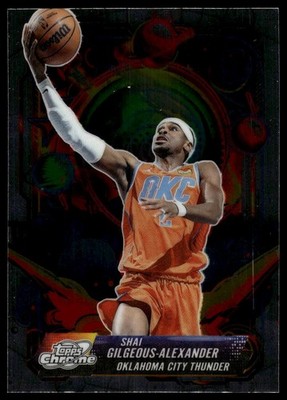 2025-26 Topps Chrome Cosmic #PRP-1 Shai Gilgeous-Alexander Propulsion