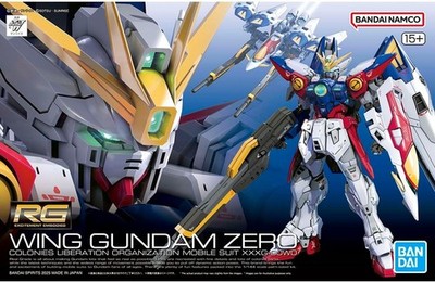 Gundam Gunpla RG 1/144 Wing Gundam Zero