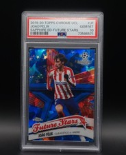 2019-20 Topps Chrome Sapphire Edition UEFA Champions League Soccer Cards Checklist and Odds 33