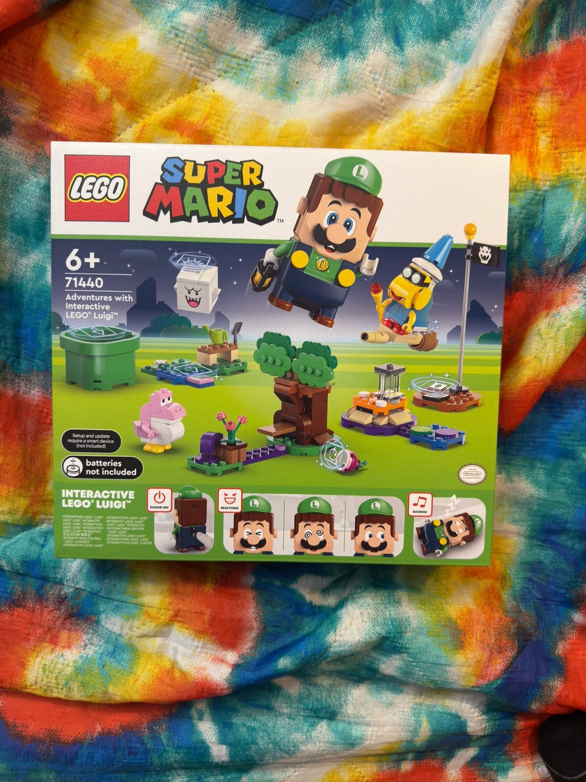 LEGO Super Mario Adventures with Interactive Luigi Toy Set 71440 New