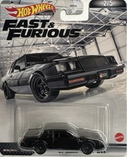 Hot Wheels Fast & Furious 1987 Buick Regal GNX Black Grand National DMC55-957N