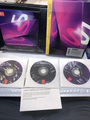 Adobe Creative Suite 5.5 Production Premium Student and Teacher Edition MAC OS.