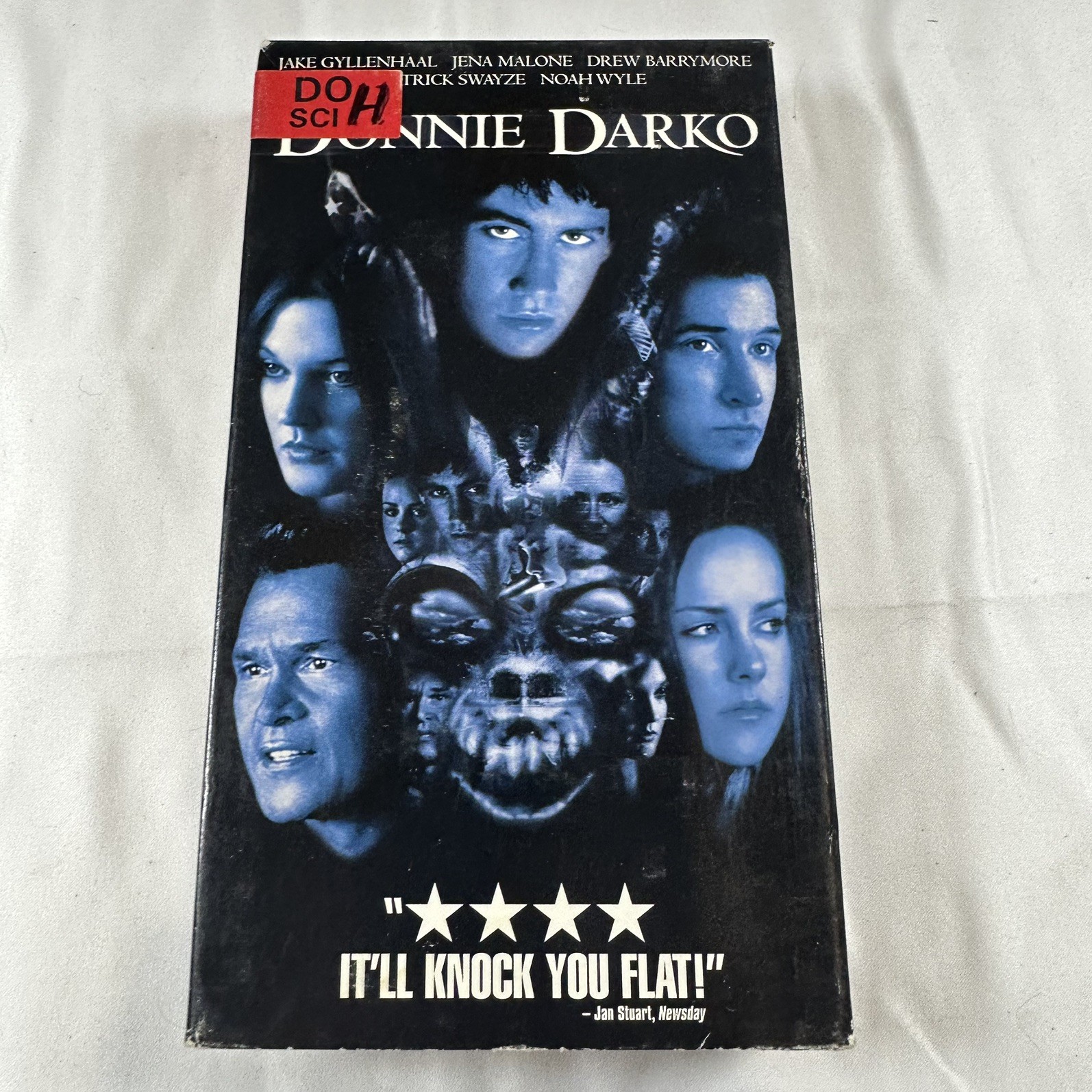 Donnie Darko 2001 White VHS Rental 