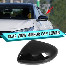 For Nissan Sentra 2020-2025 Black Left Driver Side Car Rearview Mirror Cap Cover