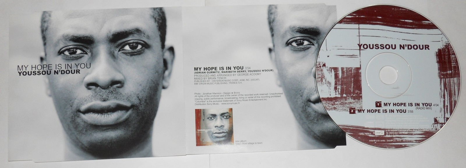 Юссу, Моя надежда на тебя - Промо 2 трека (CD) (ИМПОРТ из Великобритании)