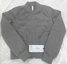 Lululemon Non-Stop Bomber Full Zip Jacket Reversible Saige NWT Size 4