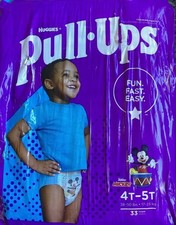 Huggies Pull Ups 4t-5t 33 count 38-50 Lbs Disney Mickey