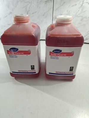 Diversey 101109757 Stride Floral HC 18 2.5L Bottle, 2 Pack J-Fill