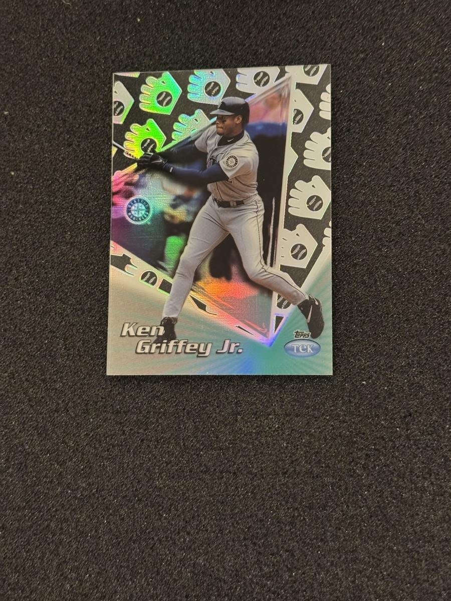 1999 Topps Tek Clear Acetate Refractor Ken Griffey Jr. #5B Pattern