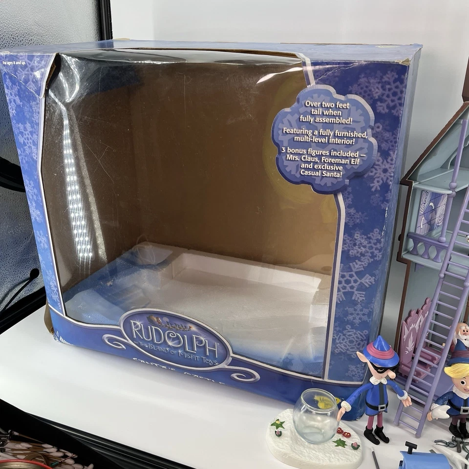 Castillo de Santa Rodolph Reno Elfo y la Isla de los Juguetes Inadaptados BONO LEER Foto 2 de 4