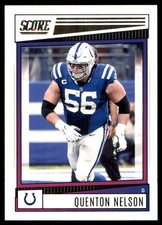 Quenton Nelson 2022 Score #10 Colts NFL READ FREE SHIPPING AutographDen