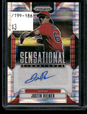 2025 Panini Prizm Justin Riemer Auto /199 SS-JR