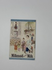Milkmaid Advertising Postcard