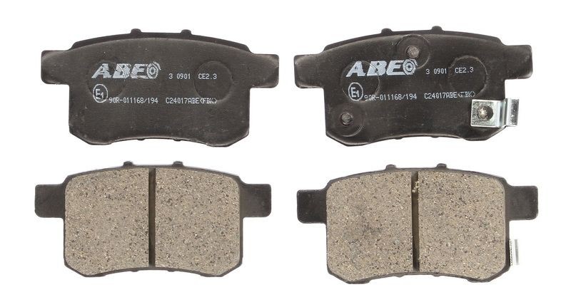 Plaquettes de freins arrière ABE C24017ABE pour Honda CR-V IV et I