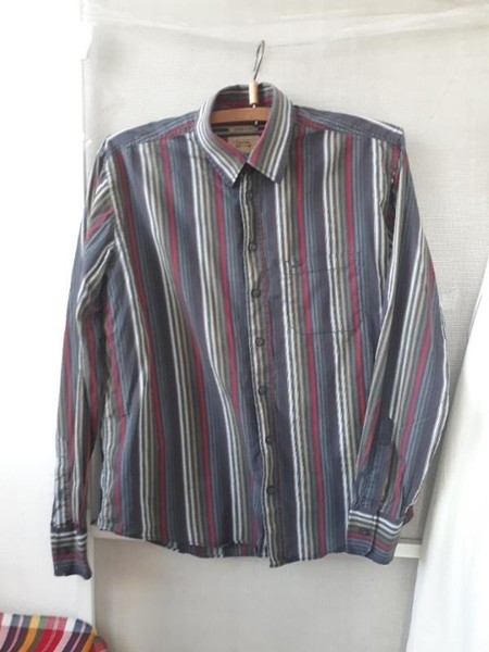 Men Camel Active Shirt Black 42 / XL / 50