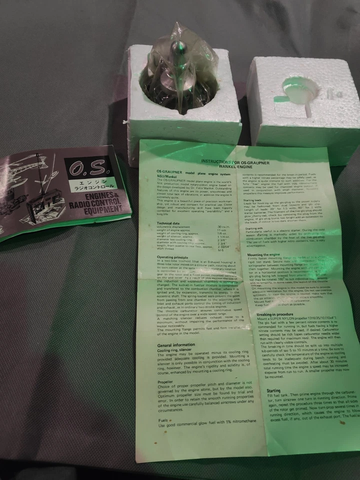 Motor OS - OS NSU Wankel 1-49 - Nr 1800 Primera Serie  Foto 4 de 4