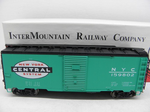 INTER MOUNTAIN - 10' 6" ALTO AAR BOXCAR - NUEVA YORK CENTRA L #159802 - ESCALA HO | Zustand: Used