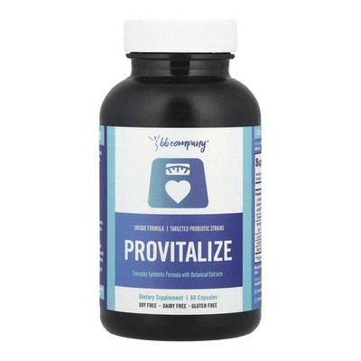 Better Body Co Provitalize Natural Probiotic - 60 Caps. EXP : 6/27 FREE SHIP