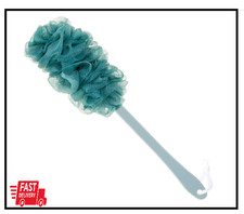 Lufa Back Scrubber for Shower, Long Handle Bath Sponge Shower Brush, Soft