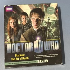 Dr Doctor Who Blackout, The Art of Death Audio CD Set MINT Matt Smith