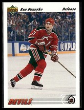 1991-92 Upper Deck #435 Ken Daneyko New Jersey Devils