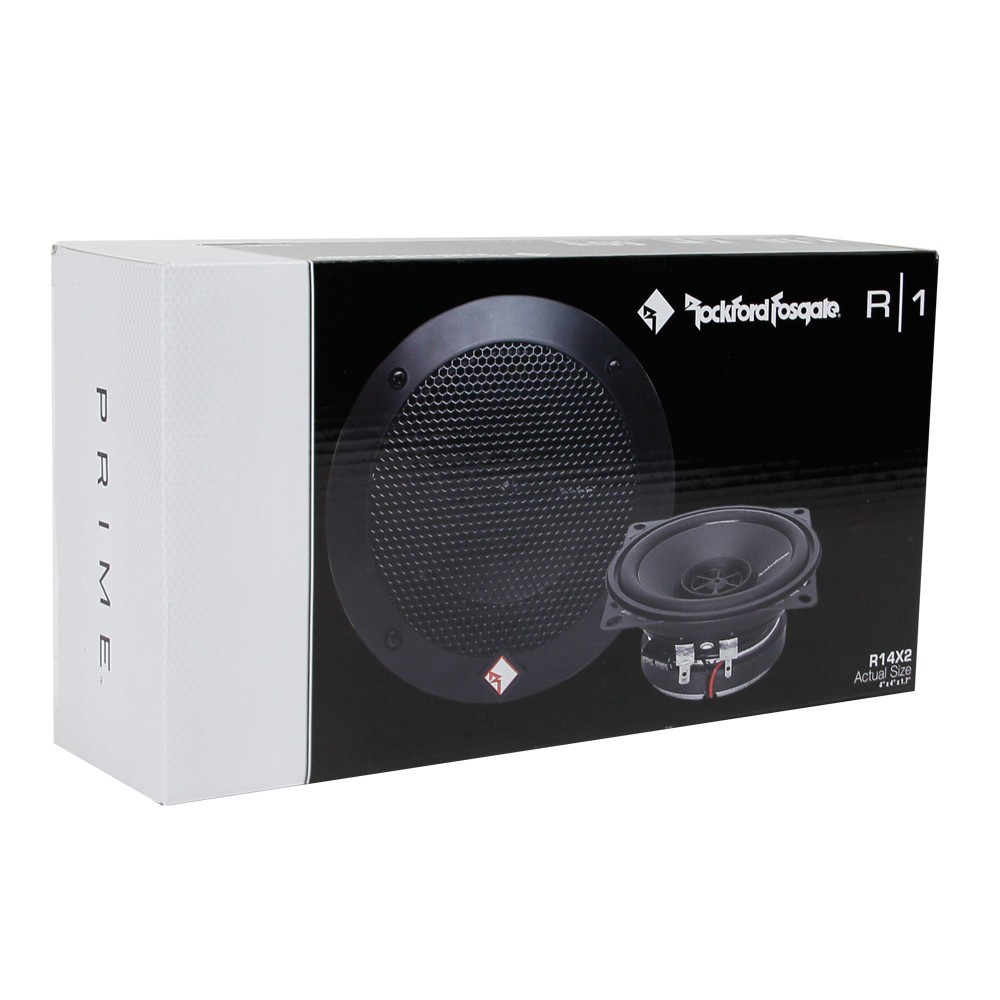 Rockford Fosgate R14X2 Car Audio 4" 2-Way PRIME Series Coaxi