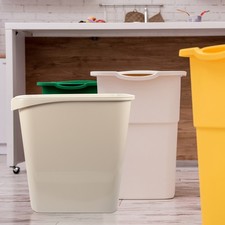  Kitchen Waste Bin Slim Garbage Can Thin Trash Cans Lidless Bucket