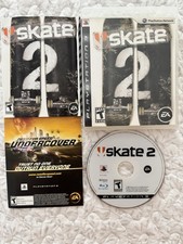 Skate 2 (PS3, 2009) Complete CIB w/ Manual & Insert - Tested w/ Free Shipping!!