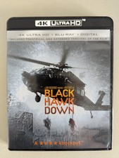 Black Hawk Down 4K Ultra HD + Blu-ray; No Digital 