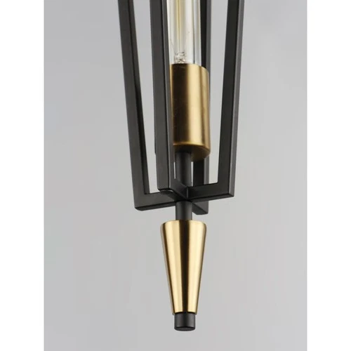 Maxim Lighting 11653BKSBR Wings Pendant Black/Satin Brass - Picture 3 of 5