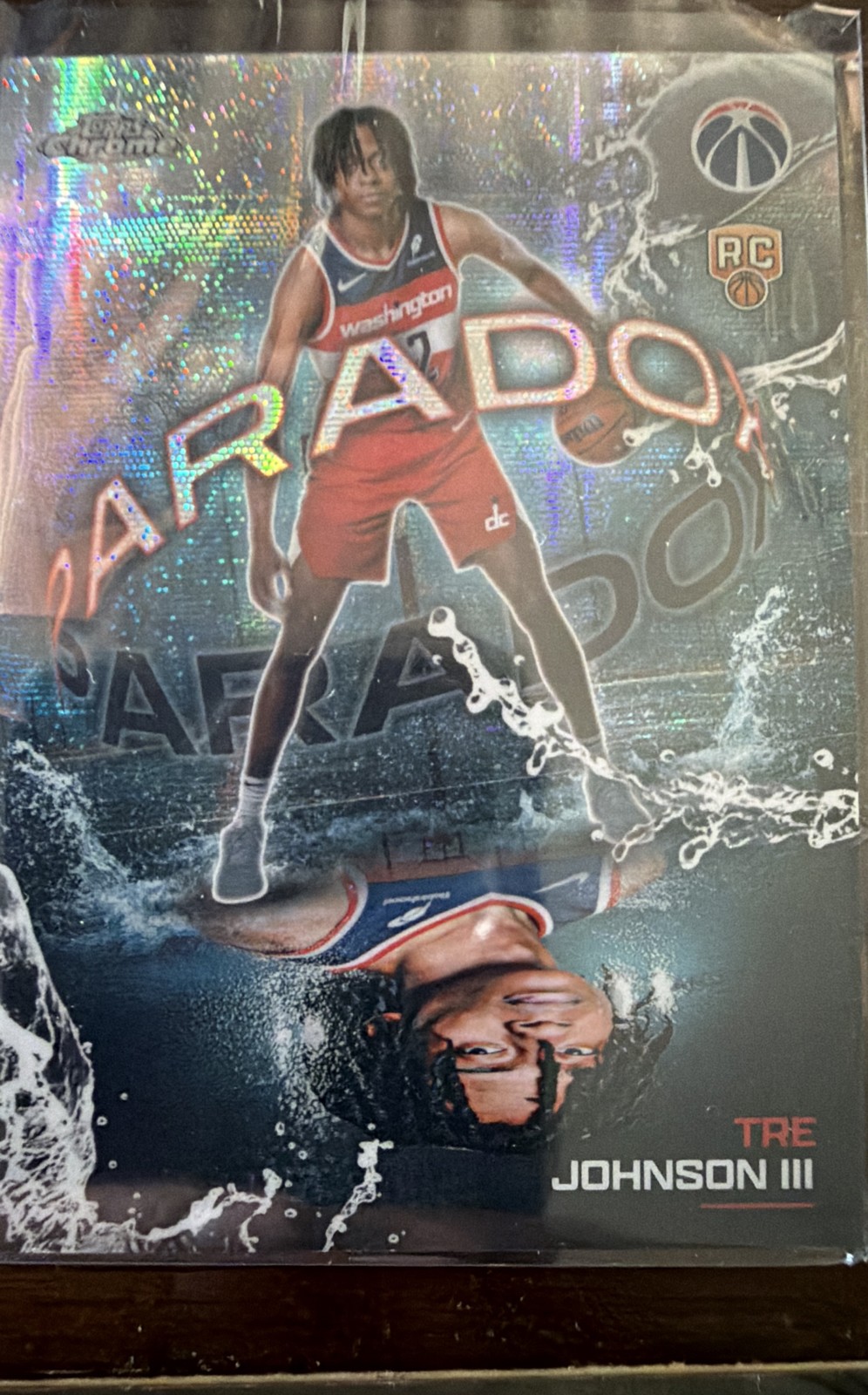 2025-26 Topps Chrome - Paradox Tre Johnson #PX-26 (RC)