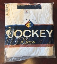 Jockey Classic V-Neck T-Shirts 38-40M 3 Pack Sealed New Old Stock USA Vintage