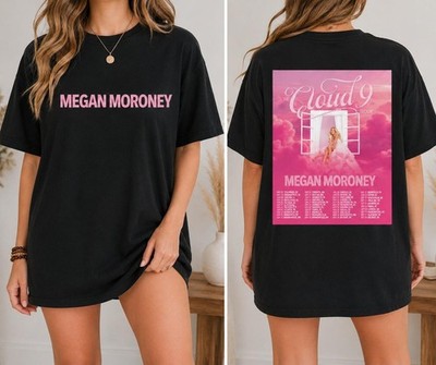 Megan Moroney Cloud 9 Tour 2026 Concert T-shirt