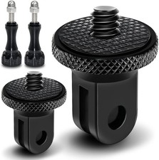 Aluminium 1/4 Zoll Adapter Stativgewinde Adapter Tripod Mount Adapter 2 Stücke 