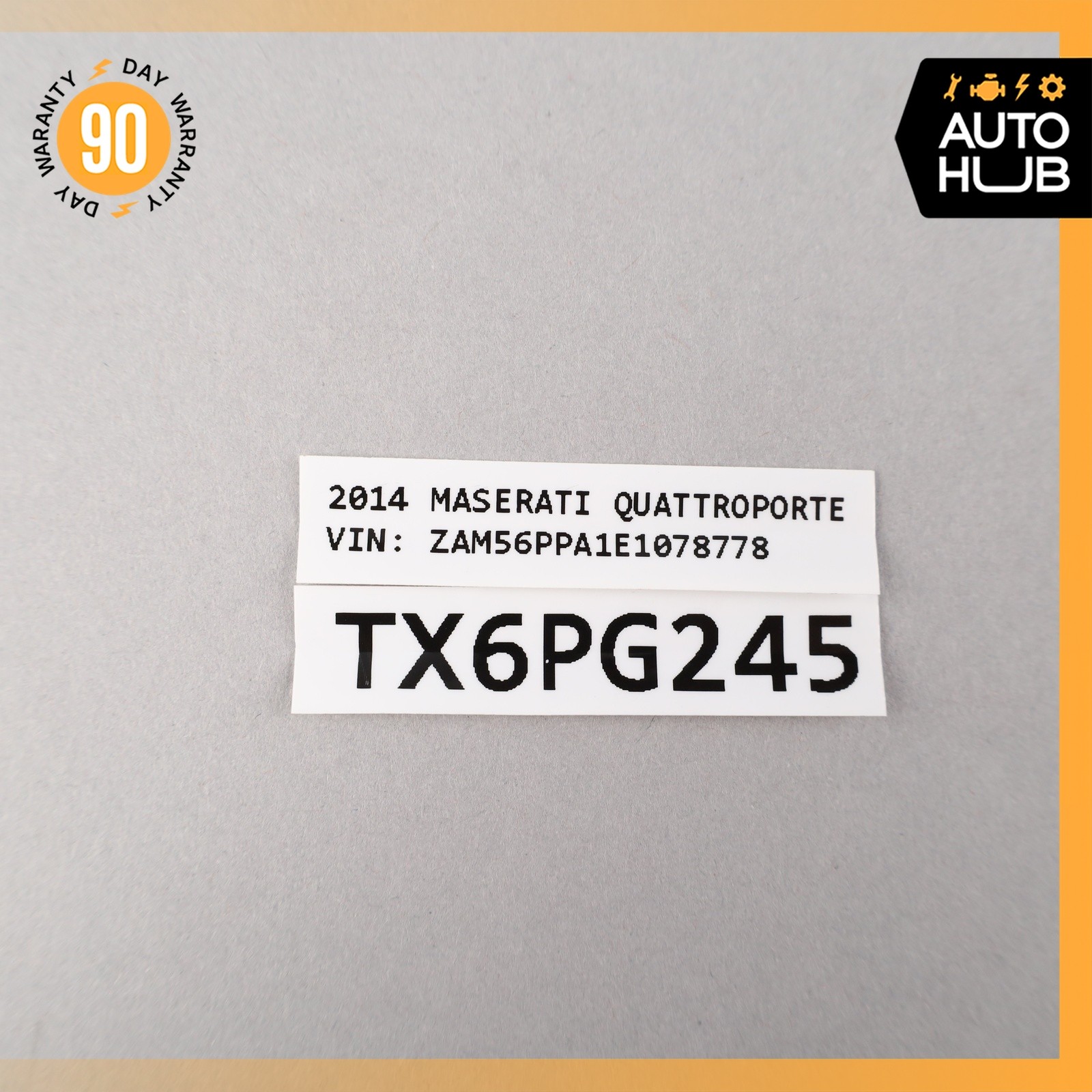 Maserati Quattroporte 2014-2017 Body control module