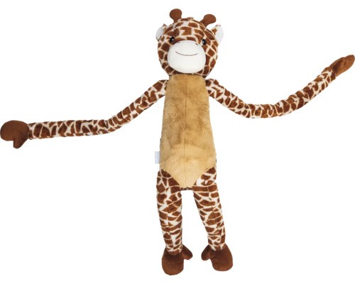 Hundespielzeug Beeztees Dschungel Giraffe Xl PlüSch, Braun, Beige Ca. 85 X 27 X-image