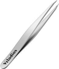 Pointed Tweezers for Women Facial Hair, Professional Stainless Steel Tweezers fo