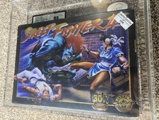 New Street Fighter II 30th Anniversary Edition SNES iam8bit LTD Graded sealed