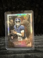 Topps Chrome 2025 Rookie Refractor Fortune 15 Jaxson Dart Giants NFL F15-23